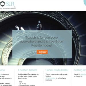 Scooblr branding design