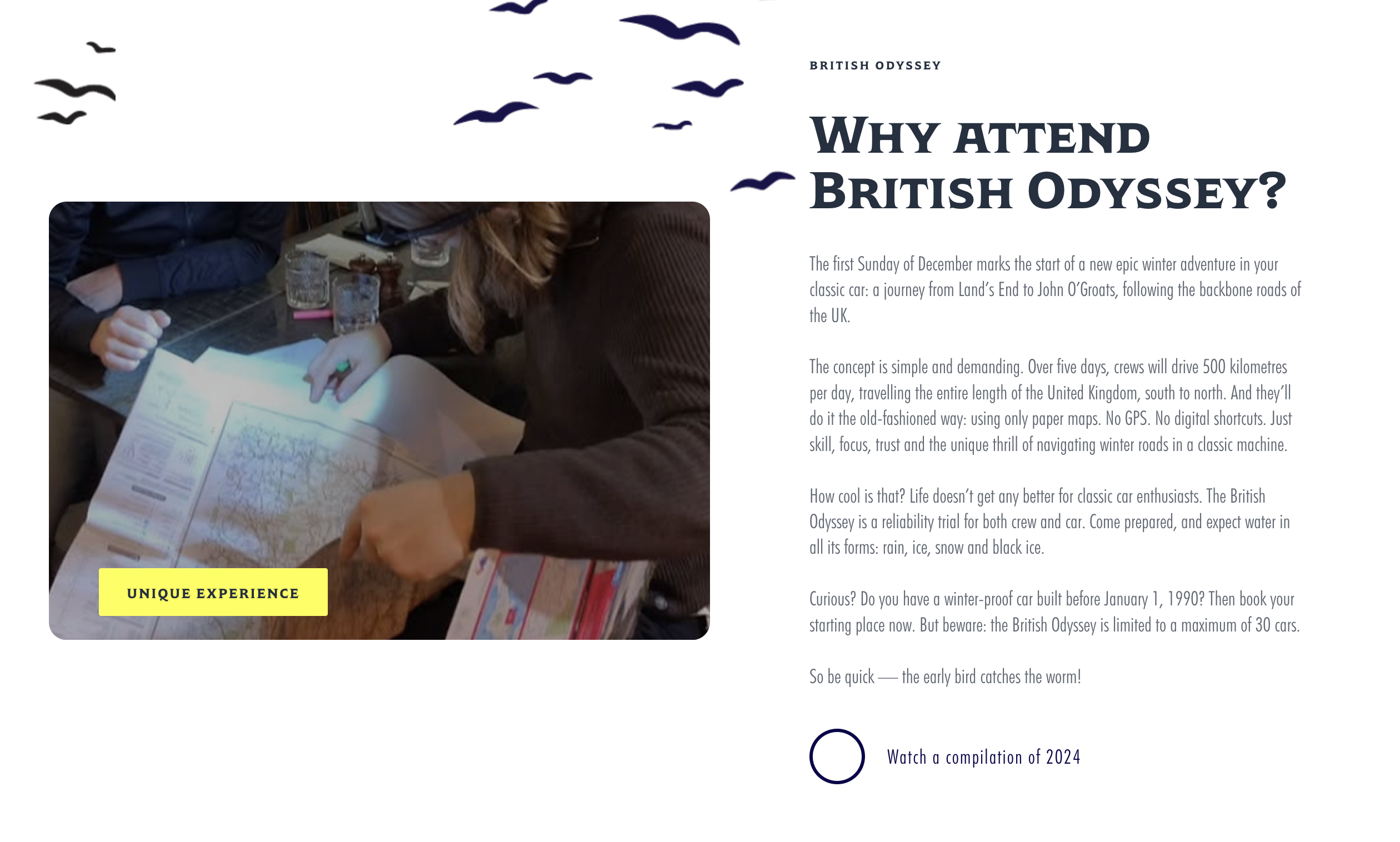 British Odyssey why